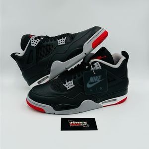 Jordan 4 Bred Reimagined, size 12 men's, basketball shoe, FVN5029-006